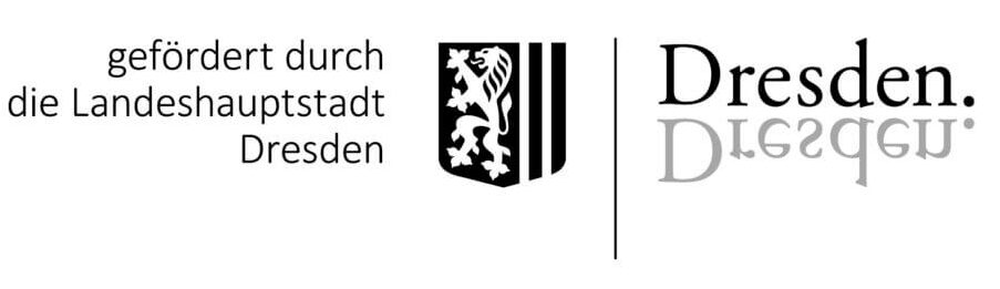 Logo gefördert durch die Landeshauptstadt Dresden