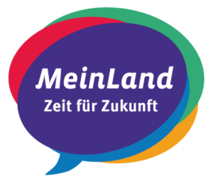 Logo Mein Land. Zeit für Zukunft