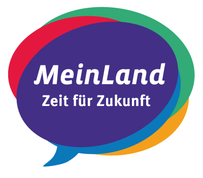 Logo Mein Land. Zeit für Zukunft