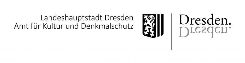 Amt für Kultur und Denkmalschutz mit Logo der Landeshauptstadt Dresden